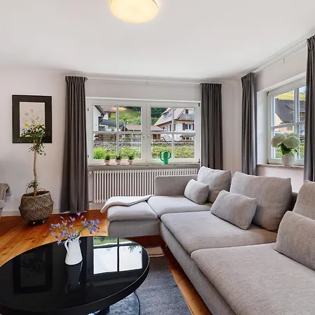 Ferienwohnung Moderner Schwarzwaldtraum Oberharmersbach Exterior foto